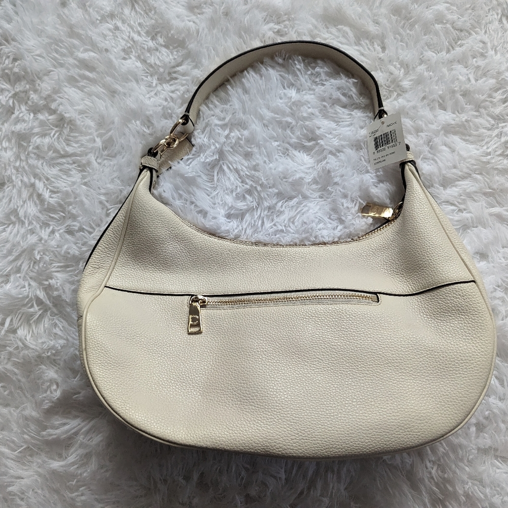 Coach Pebble Leather Harley Boho Purse Color: Chalk